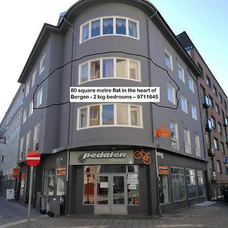 80 Square Metre Flat In The Heart Of Bergen - 2 Big Bedrooms Dış mekan fotoğraf